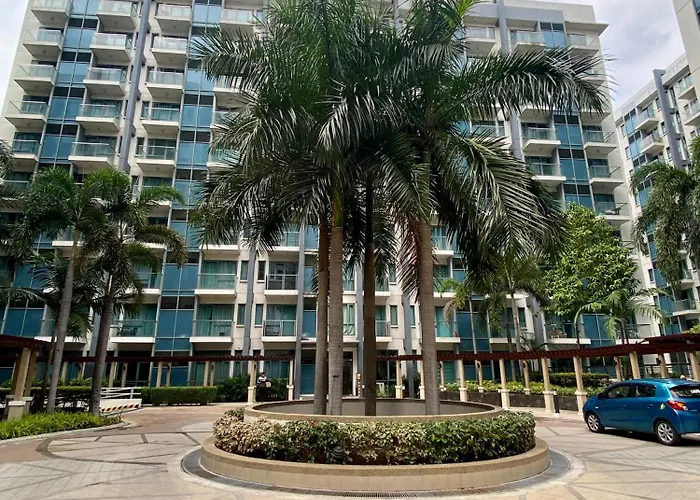Two Palm Tree Near World Naia T3